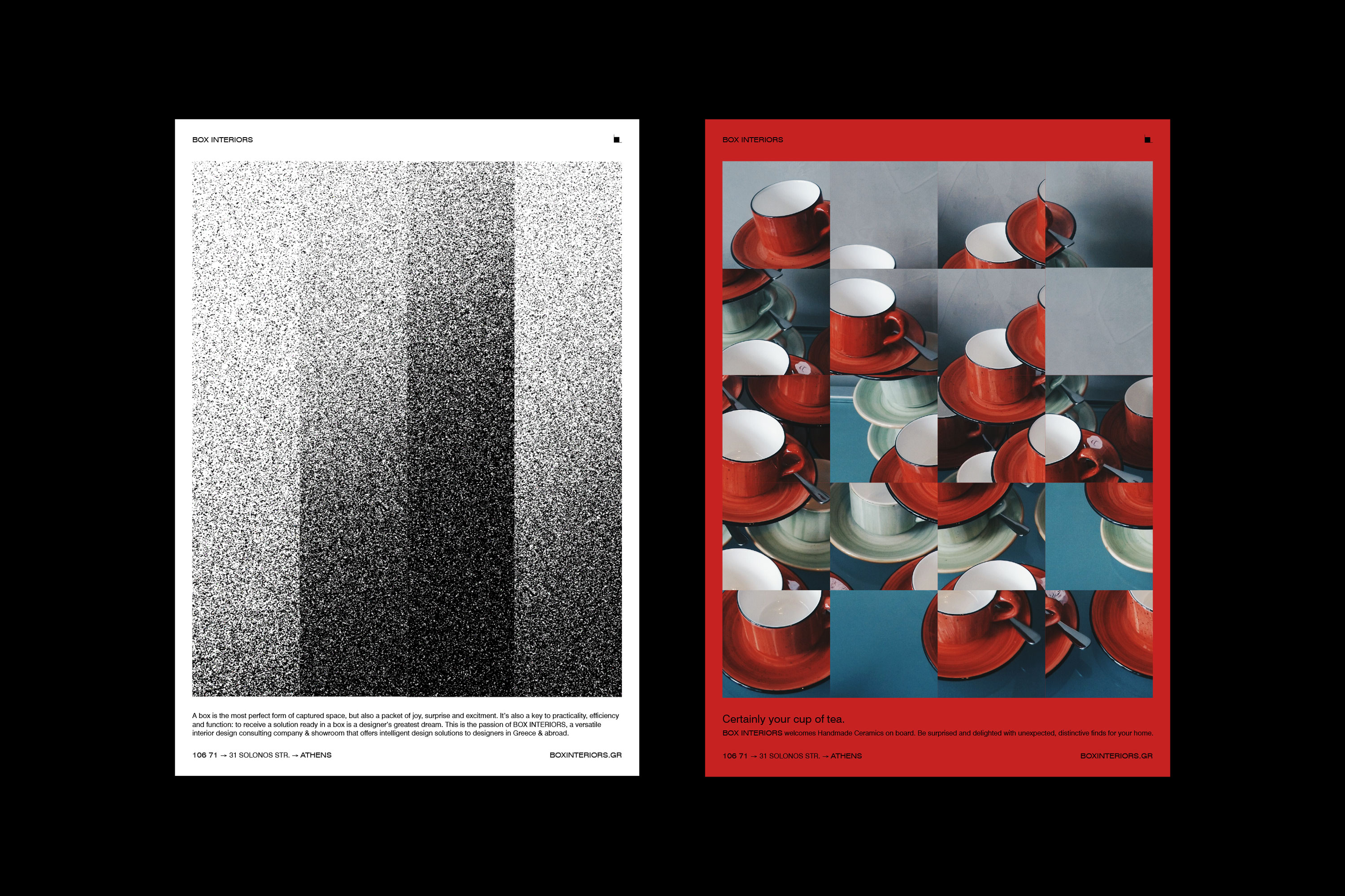 BOX INTERIORS - Posters