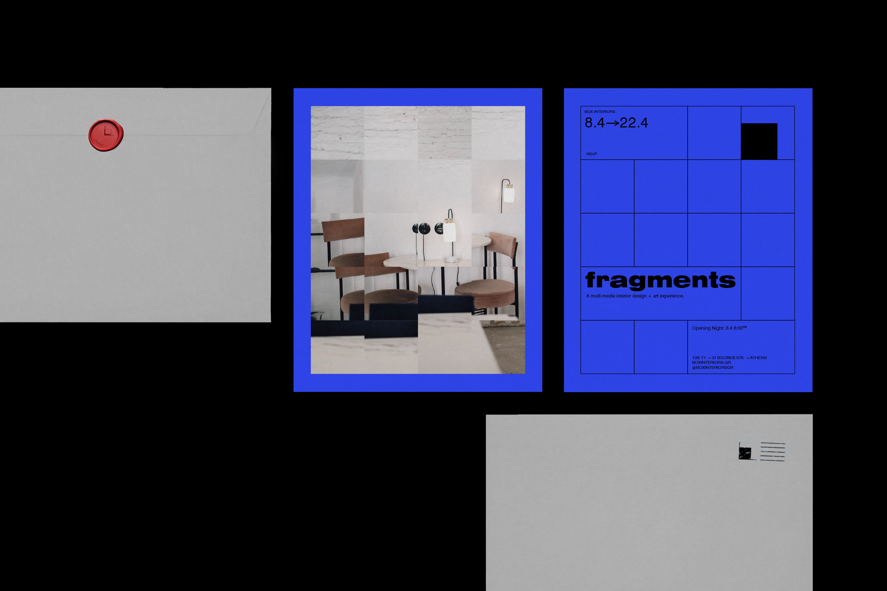 BOX INTERIORS - Event Invitation