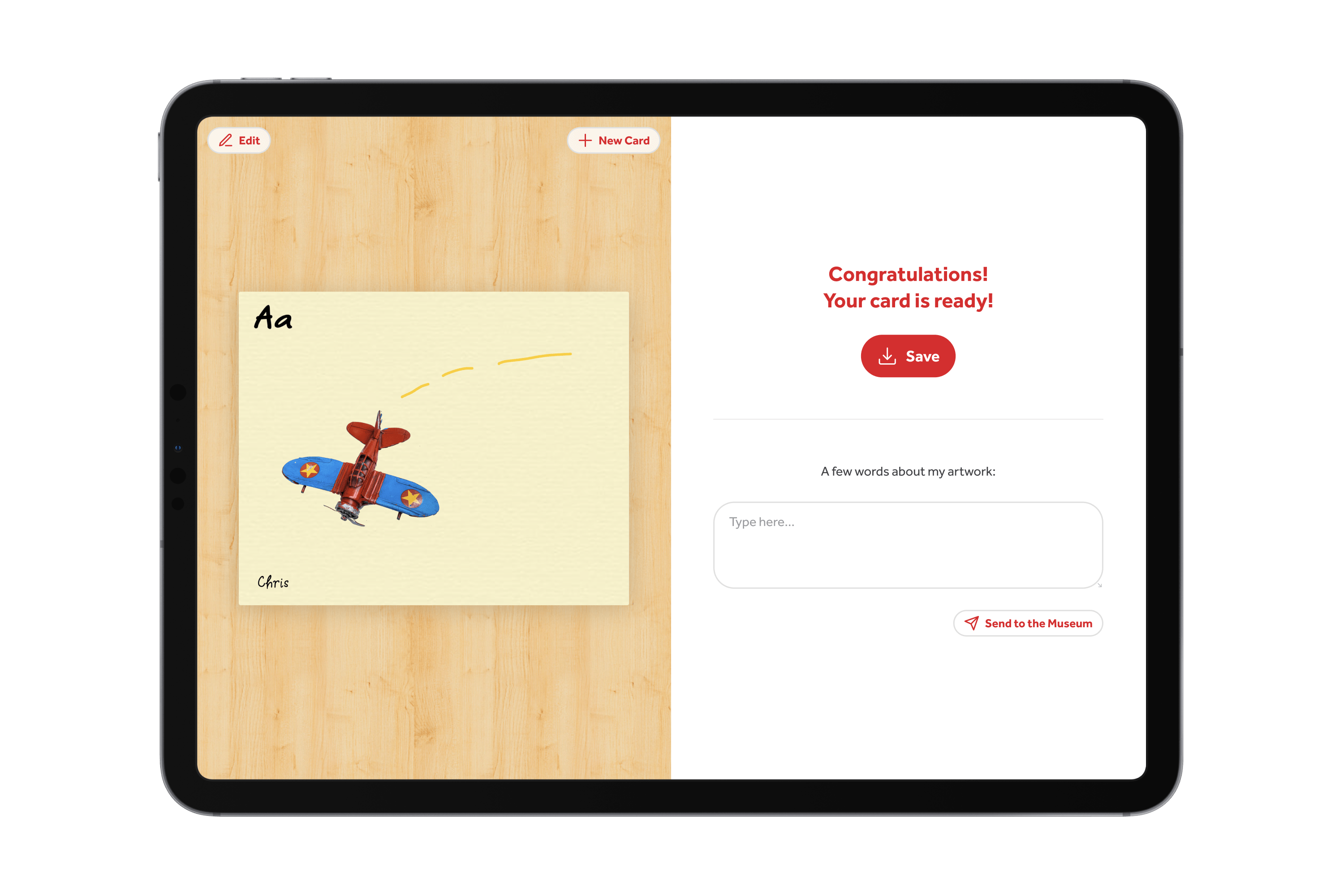 Hellenic Children's Museum - Interactive Web App Game