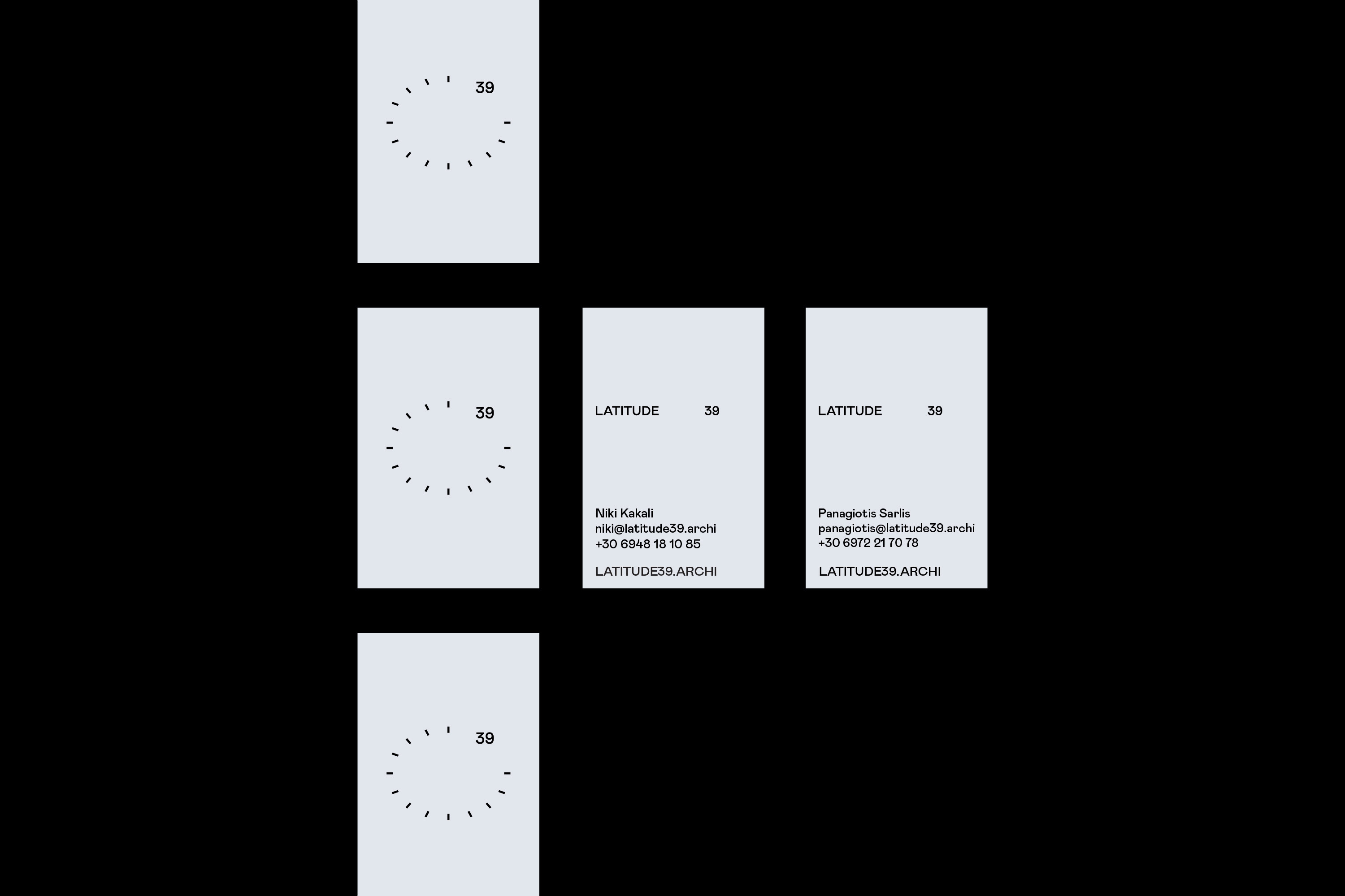LATITUDE 39 - Branding - Business Cards