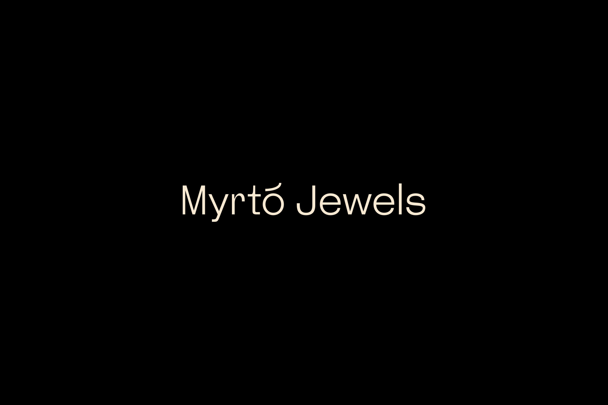 Myrto Jewels - Branding - Logo Design