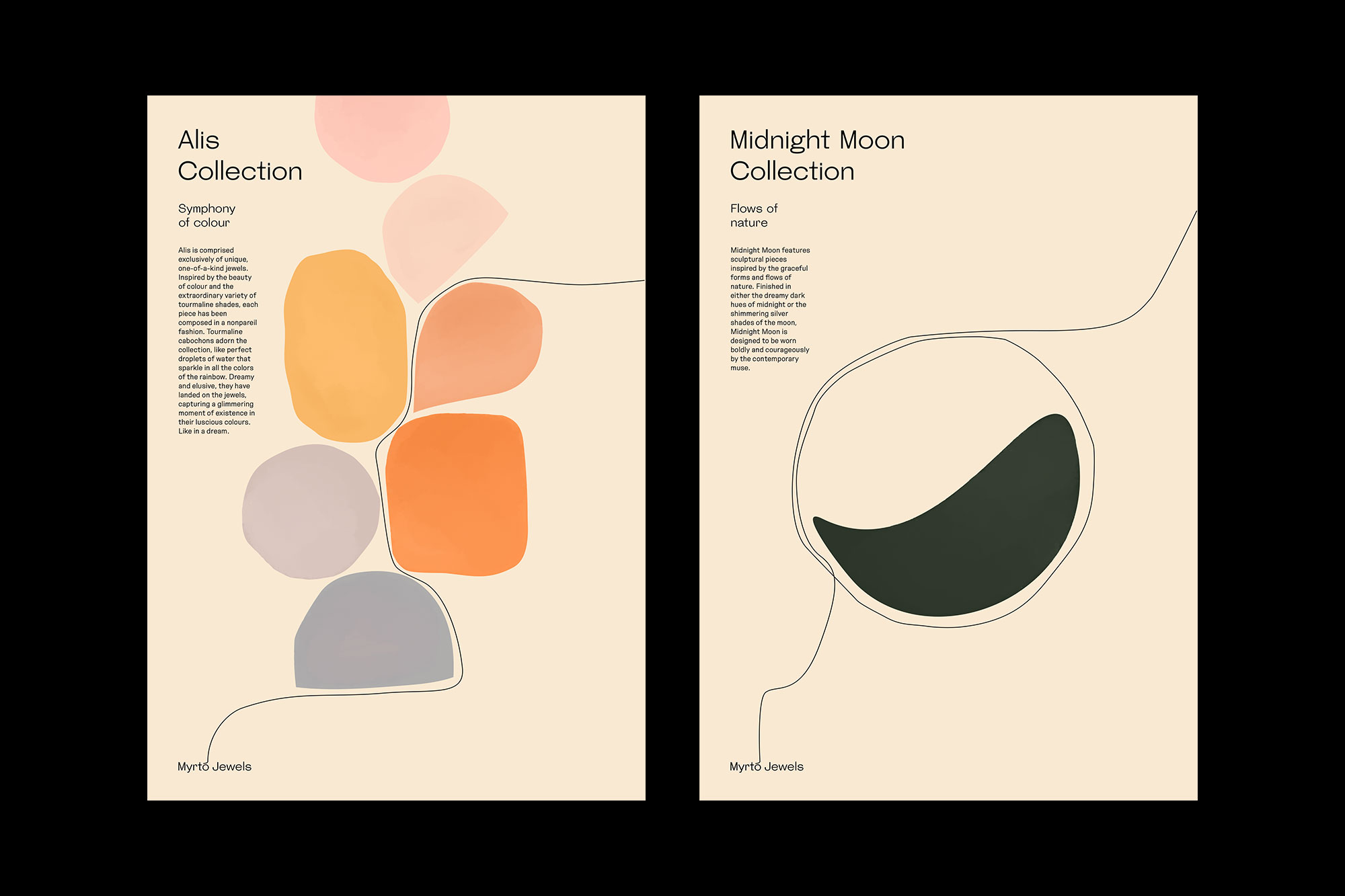 Myrto Jewels - Branding - Posters