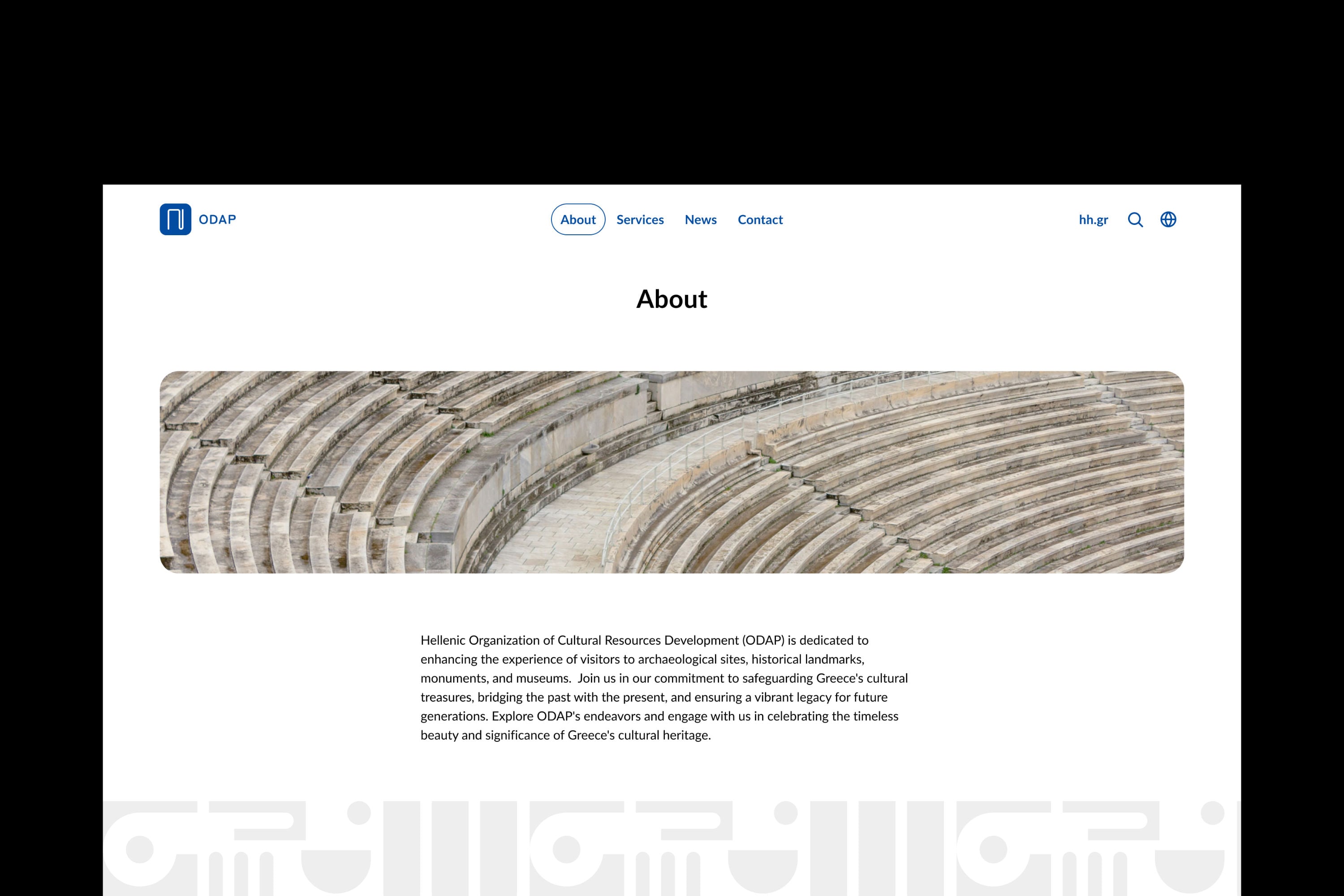 About ODAP - Public Agency operated by Greek Ministry of Culture