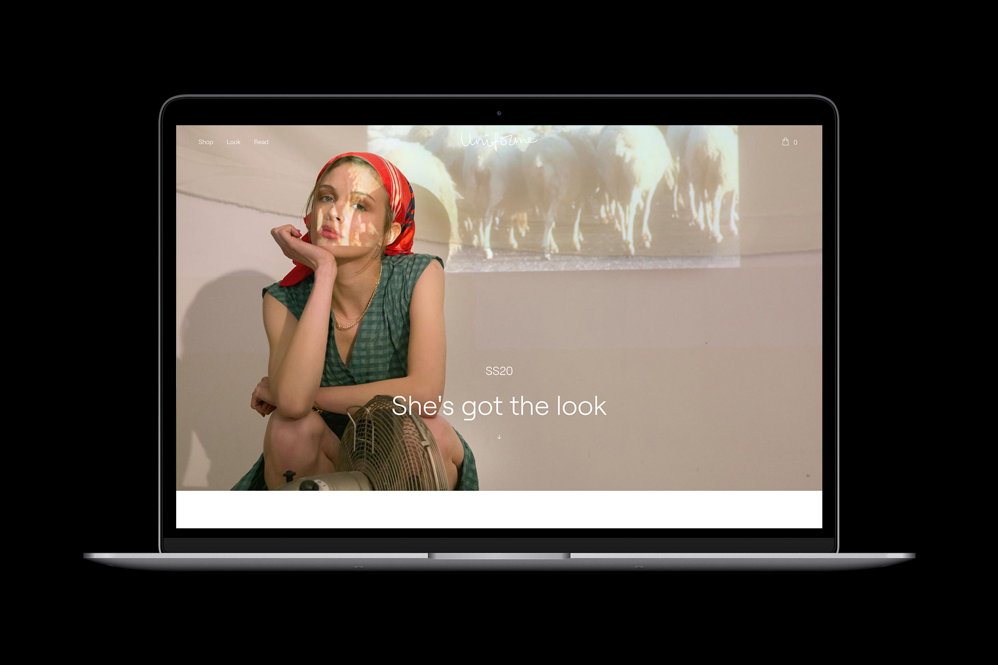 Uniforme Athens - Website Design - Lookbook